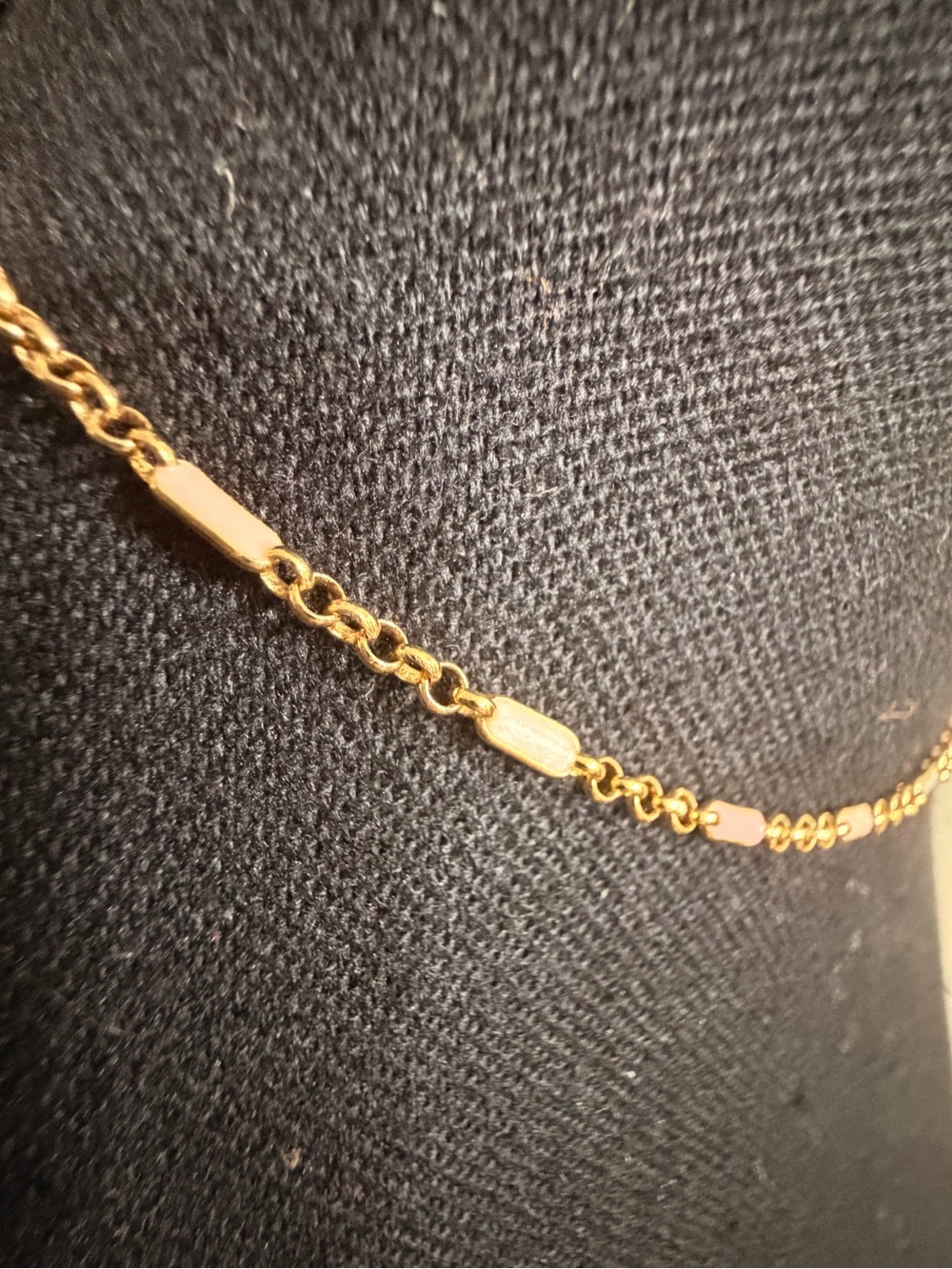 Gorjana Gold Station Link Necklace - Picture 2 of 6